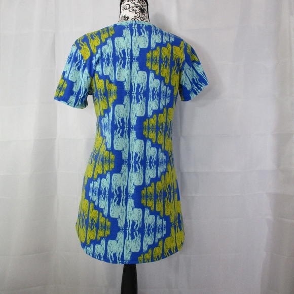 LULAROE  Horse Print Top Size XS - Picture 5 of 8